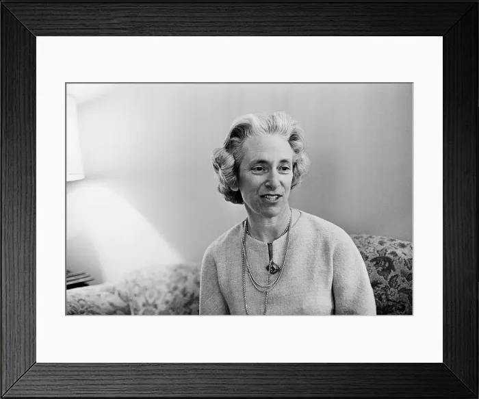 Framed Print : Barbara W. Tuchman Framed Print : Barbara W. Tuchman