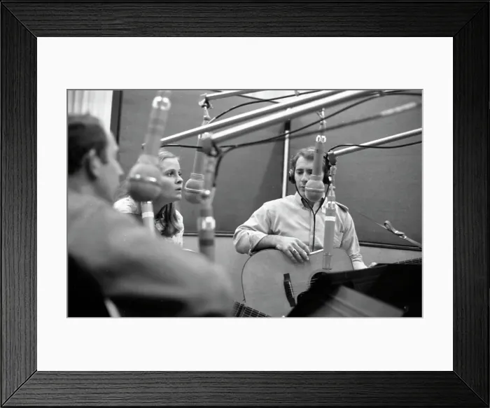 Framed Print : The Pozo-Seco Singers In The Studio Framed Print : The Pozo-Seco Singers In The Studio