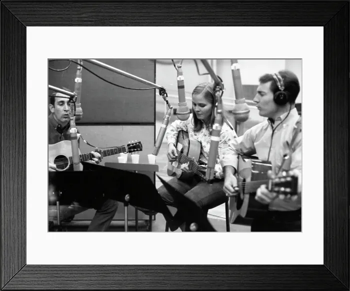 Framed Print : The Pozo-Seco Singers In The Studio Framed Print : The Pozo-Seco Singers In The Studio