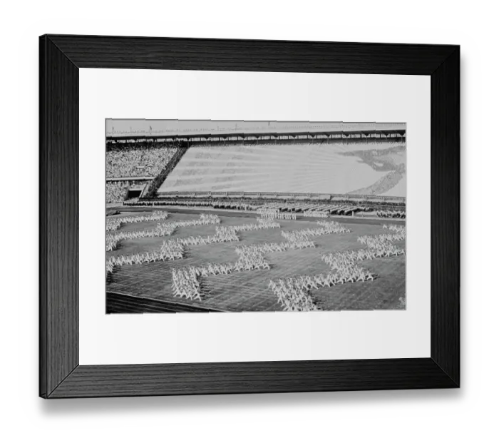 Framed Print : Communist Rally