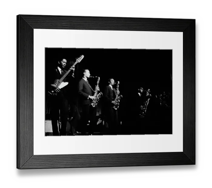 Framed Print : Saxophone Band Framed Print : Saxophone Band