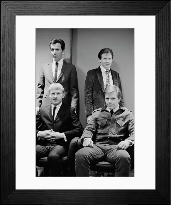 Framed Print : Bobby Fuller Four Framed Print : Bobby Fuller Four