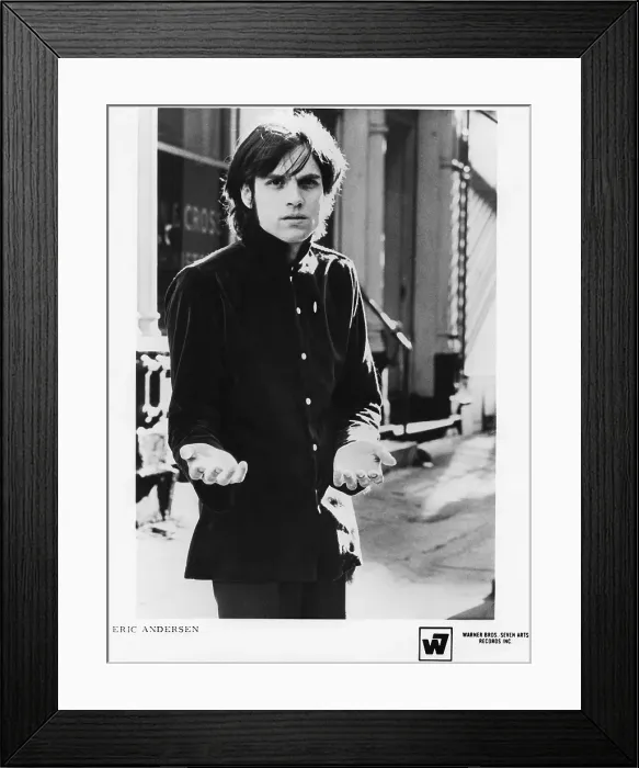 Framed Print : Eric Andersen Portrait