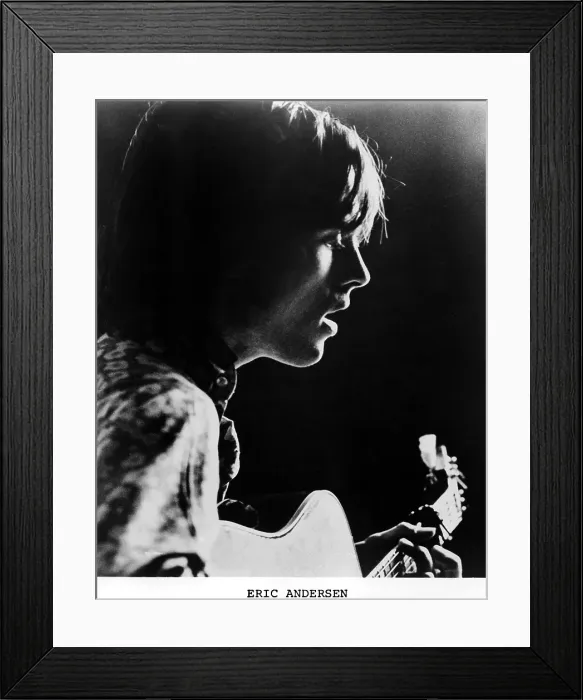 Framed Print : Eric Andersen Portrait