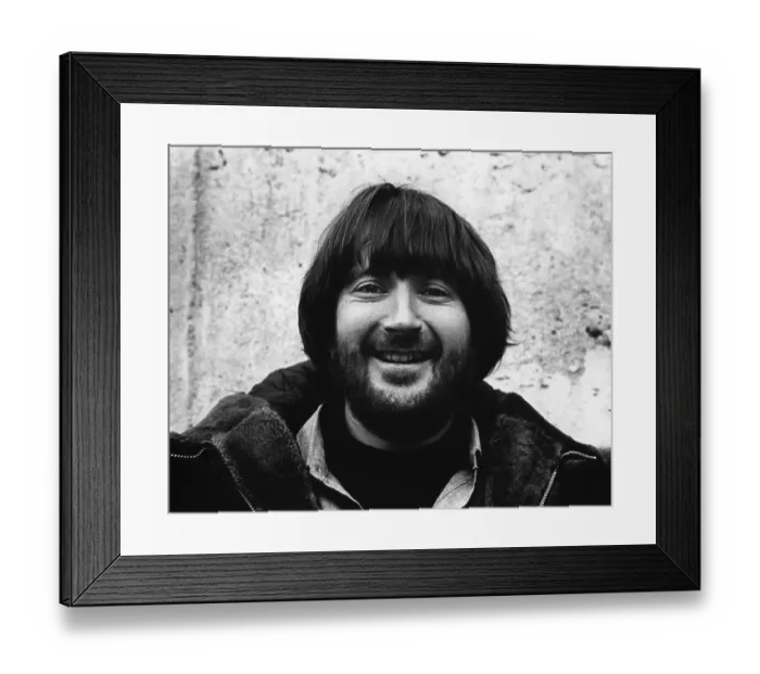 Framed Print : Denny Doherty Portrait Framed Print : Denny Doherty Portrait