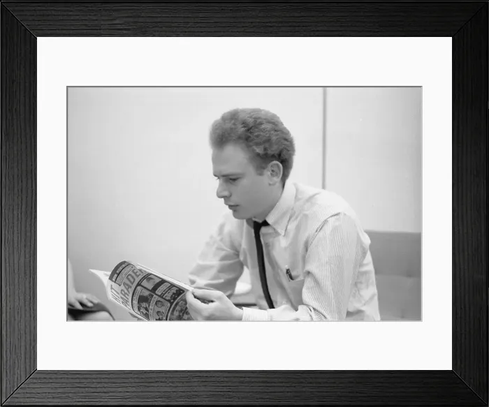 Framed Print : Simon & Garfunkel At Columbia Records Framed Print : Simon & Garfunkel At Columbia Records