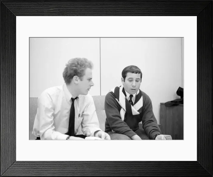 Framed Print : Simon & Garfunkel At Columbia Records Framed Print : Simon & Garfunkel At Columbia Records