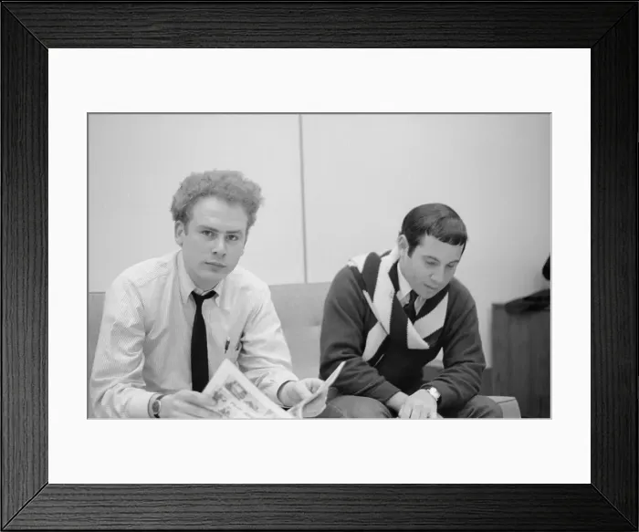 Framed Print : Simon & Garfunkel At Columbia Records Framed Print : Simon & Garfunkel At Columbia Records