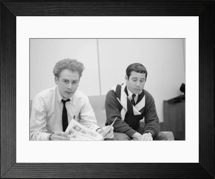 Framed Print : Simon & Garfunkel At Columbia Records Framed Print : Simon & Garfunkel At Columbia Records