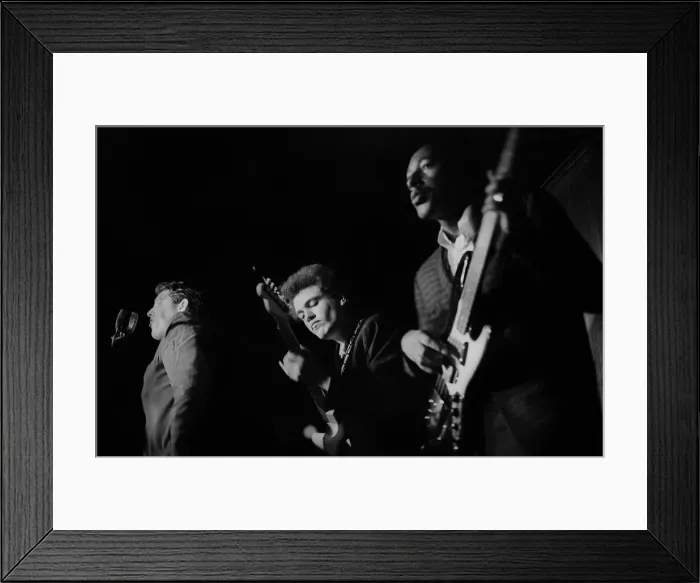 Framed Print : Butterfield Blues Band In NYC