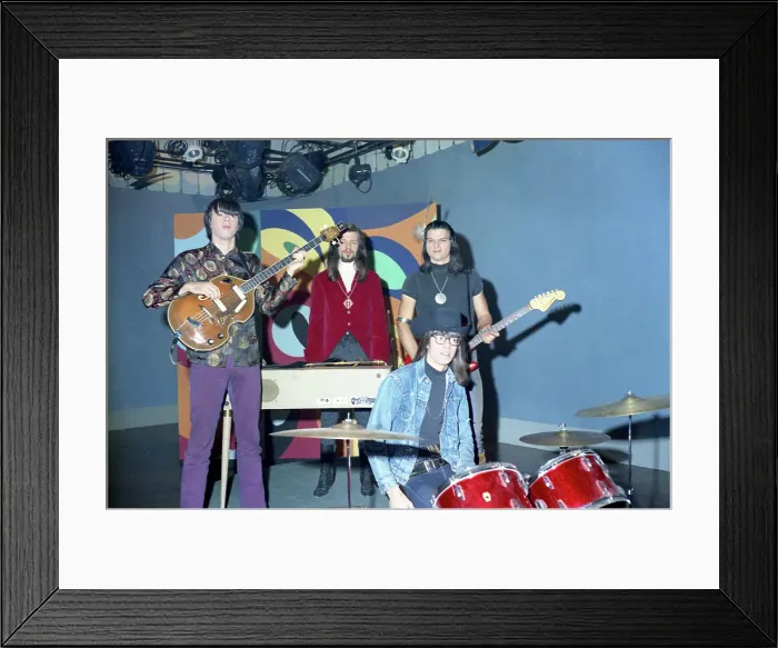 Framed Print : Sky Saxon And The Seeds At KHJ In LA Framed Print : Sky Saxon And The Seeds At KHJ In LA
