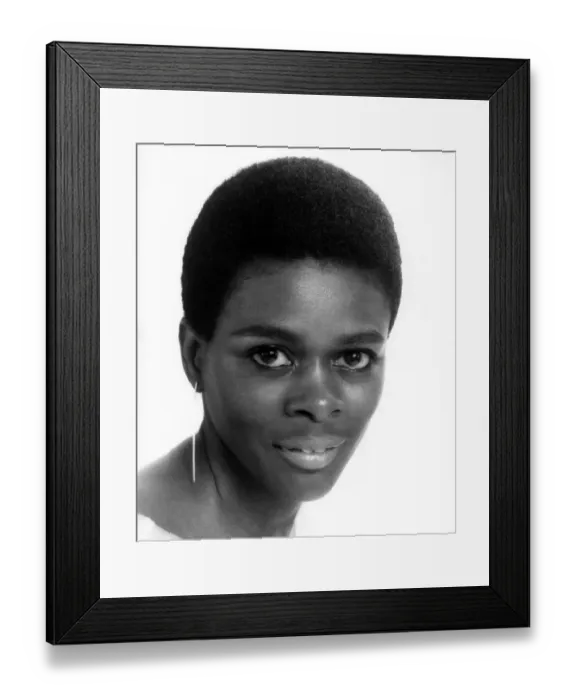 Framed Print : Cicely Tyson Portrait Framed Print : Cicely Tyson Portrait