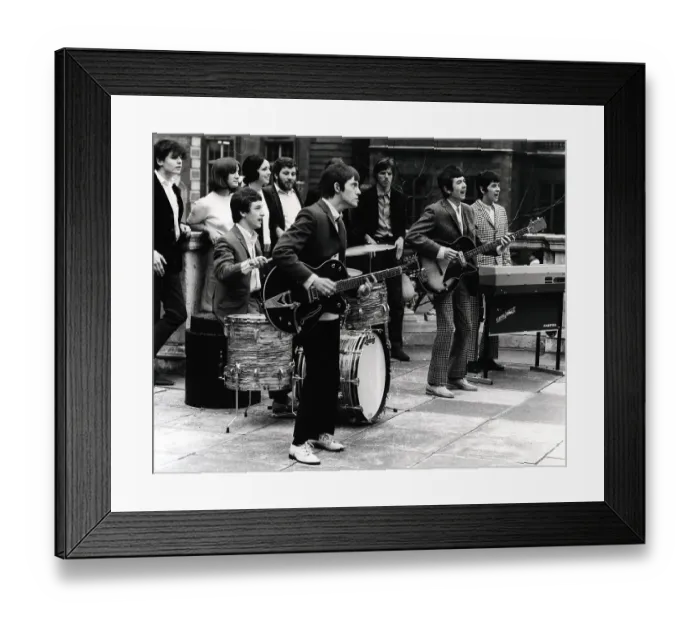 Framed Print : Small Faces Performing On TV Show Framed Print : Small Faces Performing On TV Show