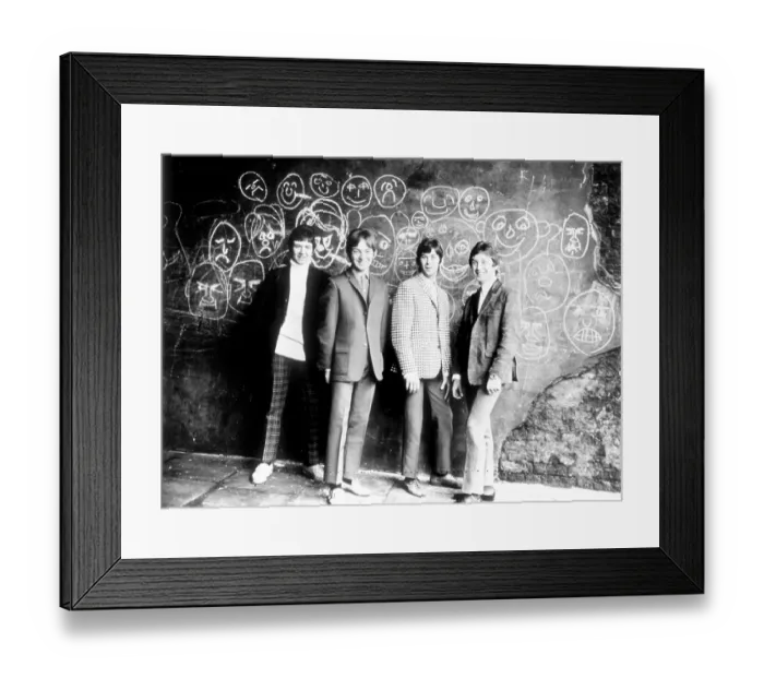 Framed Print : Small Faces Portrait Framed Print : Small Faces Portrait