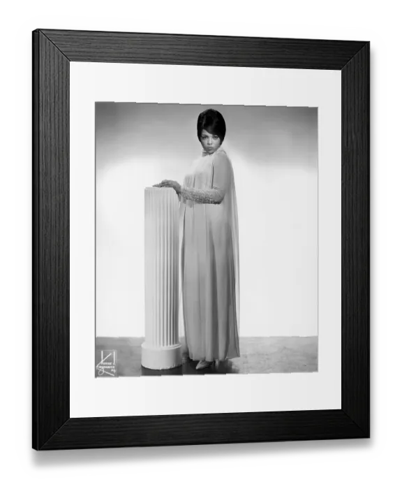 Framed Print : Portrait Of Tammi Terrell Framed Print : Portrait Of Tammi Terrell