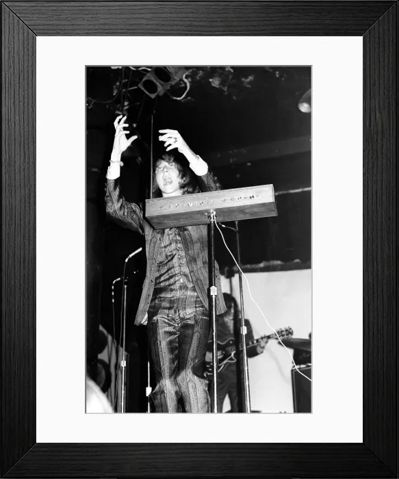 Framed Print : Lothar & The Hand People Performing Framed Print : Lothar & The Hand People Performing