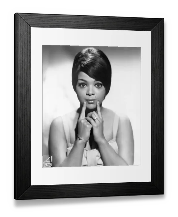 Framed Print : Portrait Of Tammi Terrell