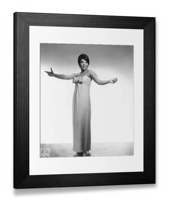 Framed Print : Portrait Of Tammi Terrell Framed Print : Portrait Of Tammi Terrell