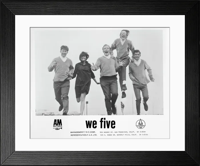 Framed Print : We Five Portrait Framed Print : We Five Portrait
