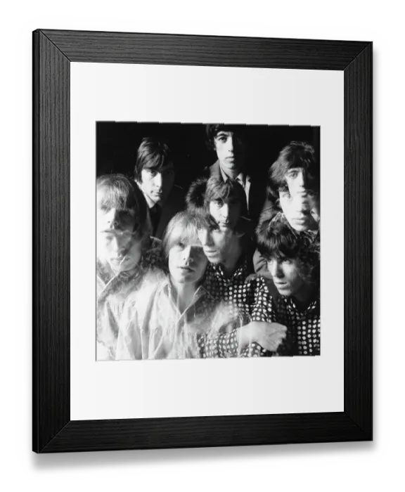 Framed Print : Rolling Stones Portrait Framed Print : Rolling Stones Portrait