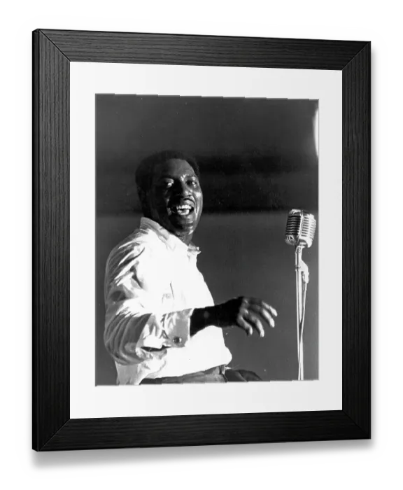 Framed Print : Otis Redding Performs Framed Print : Otis Redding Performs