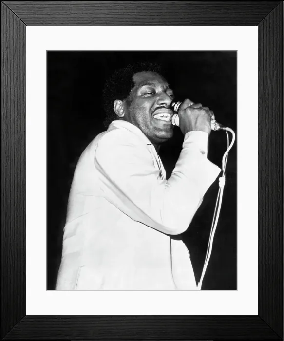 Framed Print : Otis Redding Performs Framed Print : Otis Redding Performs