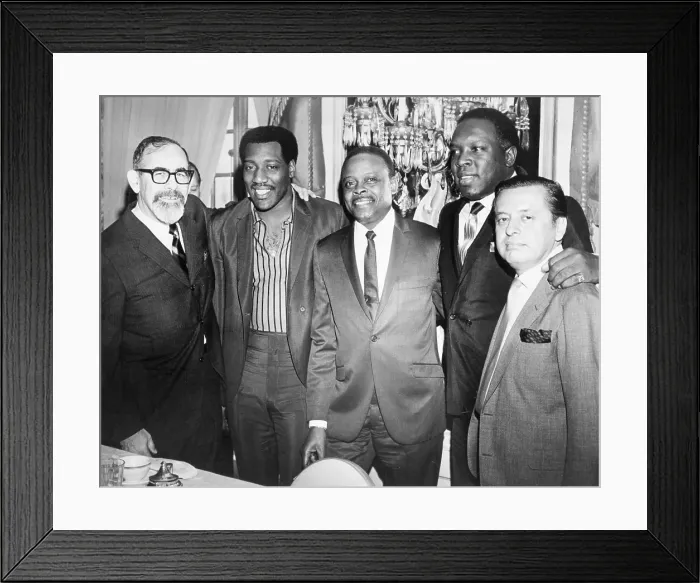 Framed Print : Musicians and Label Representatives Framed Print : Musicians and Label Representatives