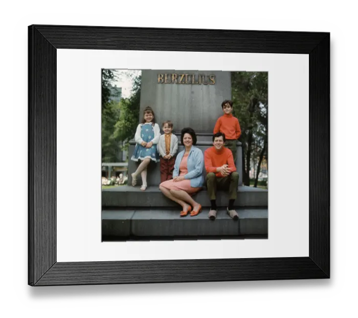Framed Print : Osmond Family Framed Print : Osmond Family