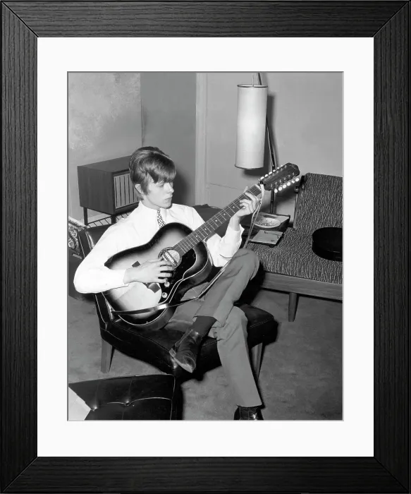 Framed Print : David Bowie Portrait Session