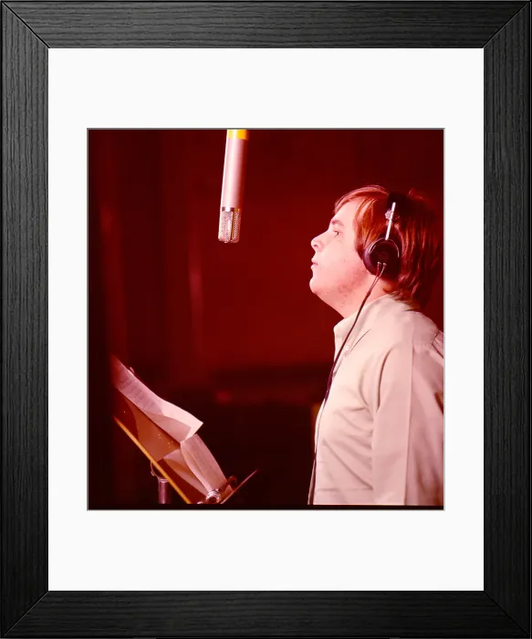Framed Print : Carl Wilson Recording Framed Print : Carl Wilson Recording