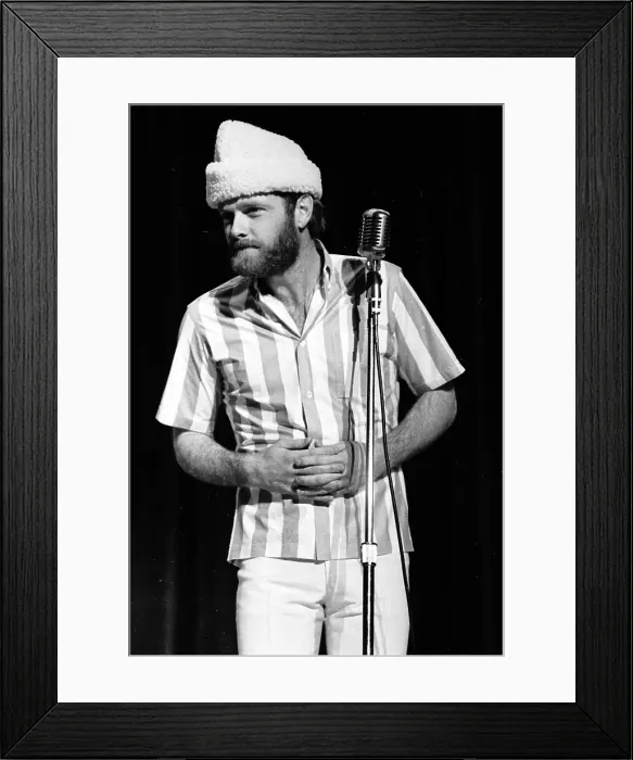 Framed Print : Mike Love Performing Framed Print : Mike Love Performing