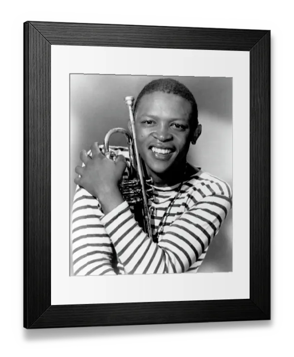 Framed Print : Hugh Masekela Portrait In NY Framed Print : Hugh Masekela Portrait In NY