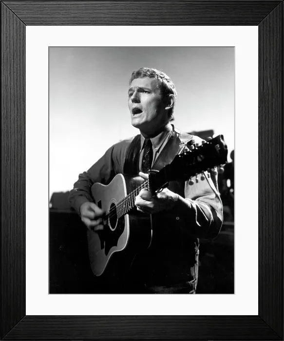 Framed Print : Gordon Lightfoot Performing Framed Print : Gordon Lightfoot Performing