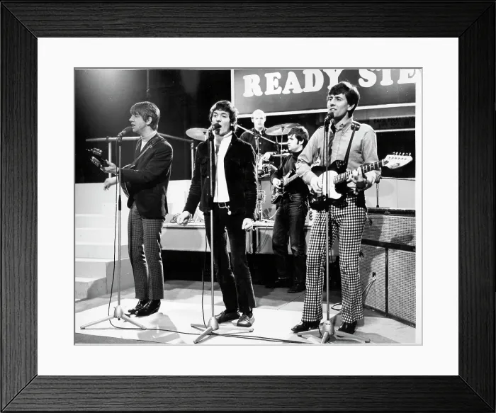 Framed Print : The Hollies On Ready, Steady, Go! Framed Print : The Hollies On Ready, Steady, Go!