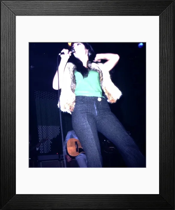 Framed Print : Cher Performing Framed Print : Cher Performing