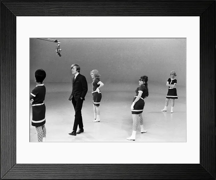 Framed Print : Peter Noone On Hullabaloo Framed Print : Peter Noone On Hullabaloo