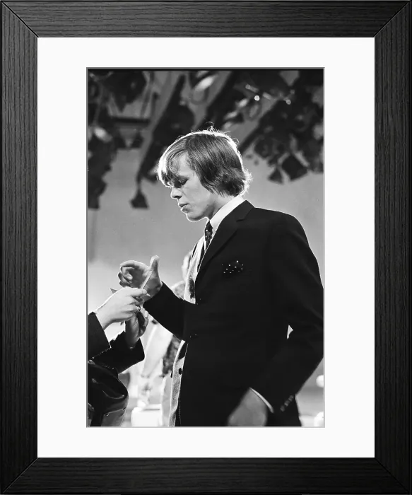 Framed Print : Peter Noone Of Herman's Hermits Signs Autographs Framed Print : Peter Noone Of Herman's Hermits Signs Autographs