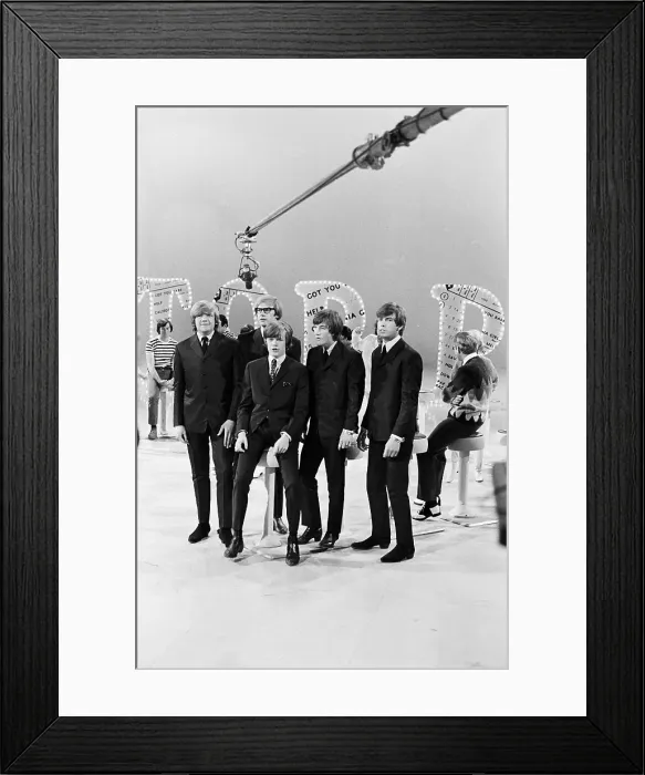 Framed Print : Herman's Hermits On Hullabaloo Framed Print : Herman's Hermits On Hullabaloo