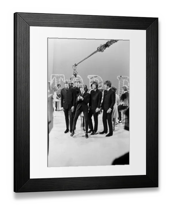 Framed Print : Herman's Hermits On Hullabaloo Framed Print : Herman's Hermits On Hullabaloo