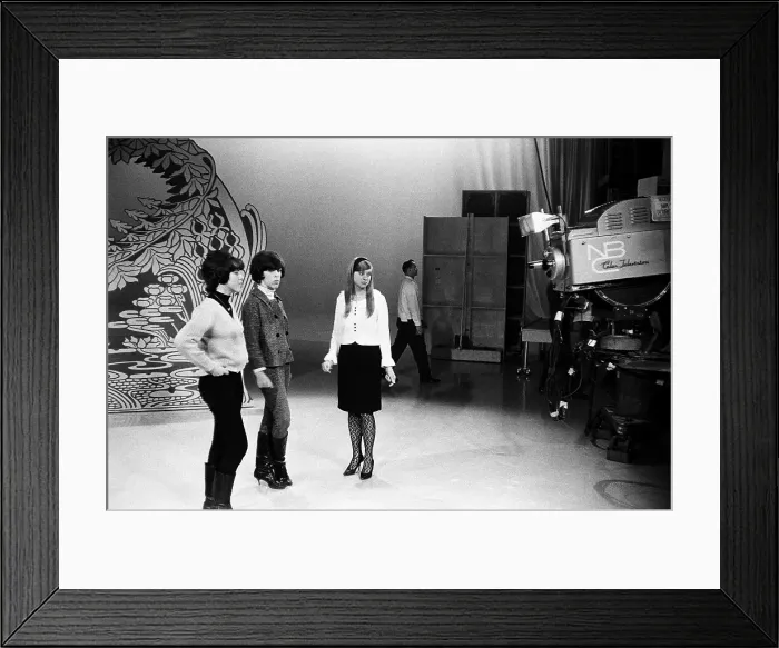 Framed Print : The Shangri-Las On Hullabaloo Framed Print : The Shangri-Las On Hullabaloo