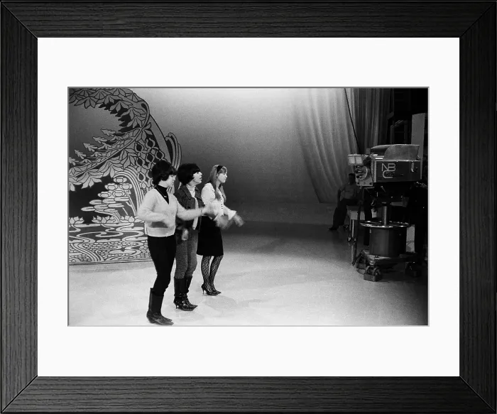 Framed Print : The Shangri-Las On Hullabaloo Framed Print : The Shangri-Las On Hullabaloo