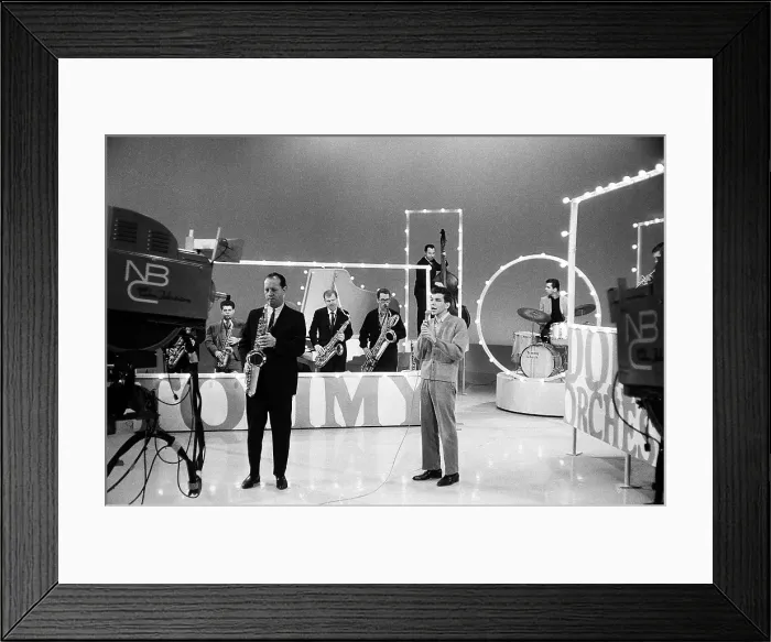 Framed Print : Frank Sinatra Jr. On Hullabaloo