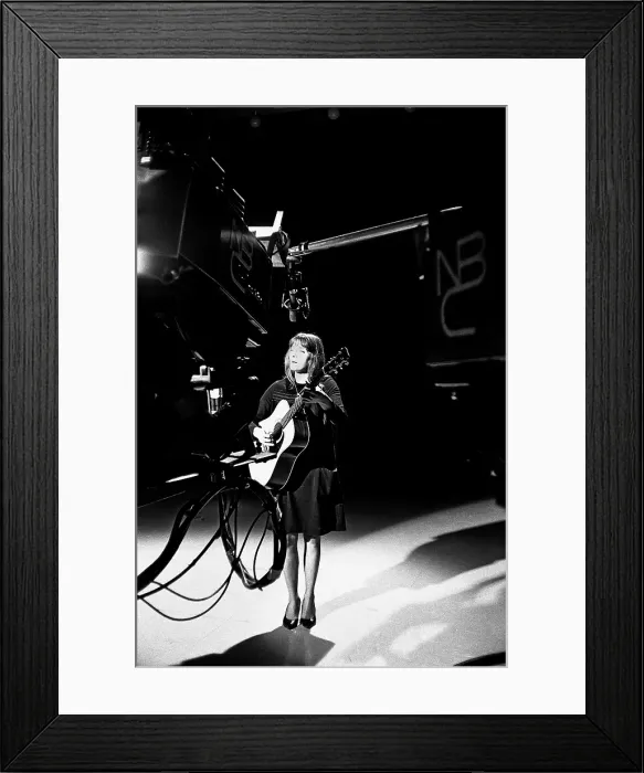 Framed Print : Judy Collins On Hullabaloo Framed Print : Judy Collins On Hullabaloo