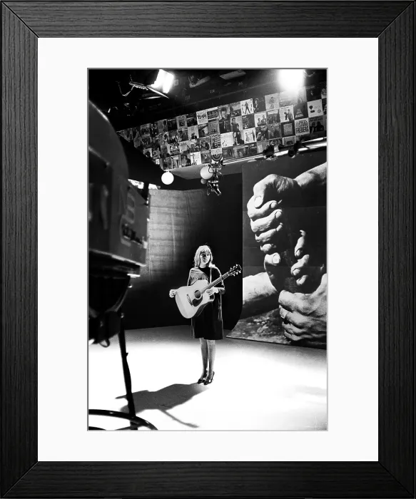 Framed Print : Judy Collins On Hullabaloo Framed Print : Judy Collins On Hullabaloo