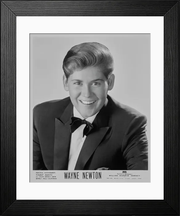 Framed Print : Wayne Newton, American Singer & Actor