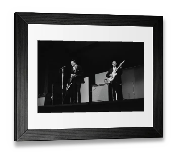 Framed Print : Johnny Cash & The Tennessee Three In Concert Framed Print : Johnny Cash & The Tennessee Three In Concert