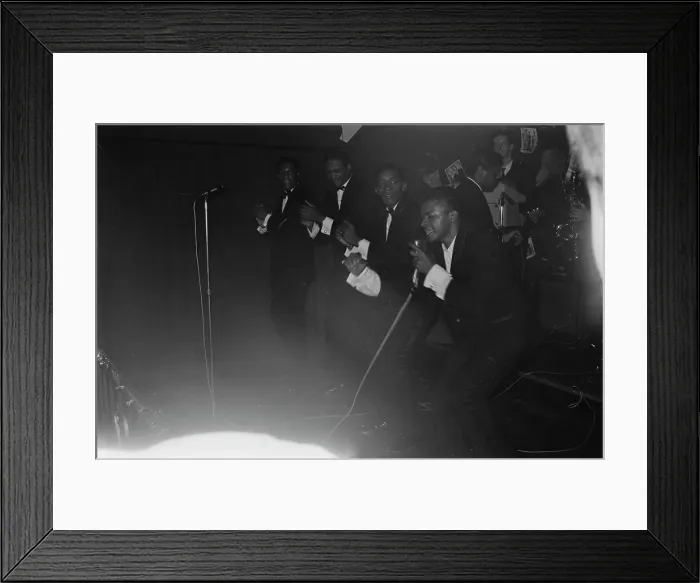 Framed Print : Little Anthony & The Imperials Play NYC Framed Print : Little Anthony & The Imperials Play NYC