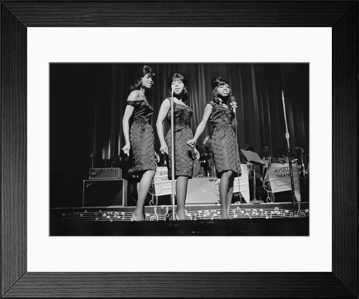 Framed Print : The Dixie Cups Play The Apollo Framed Print : The Dixie Cups Play The Apollo