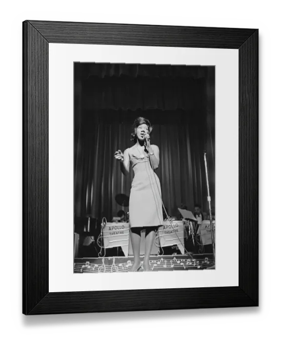 Framed Print : Mitty Collier Plays The Apollo Framed Print : Mitty Collier Plays The Apollo