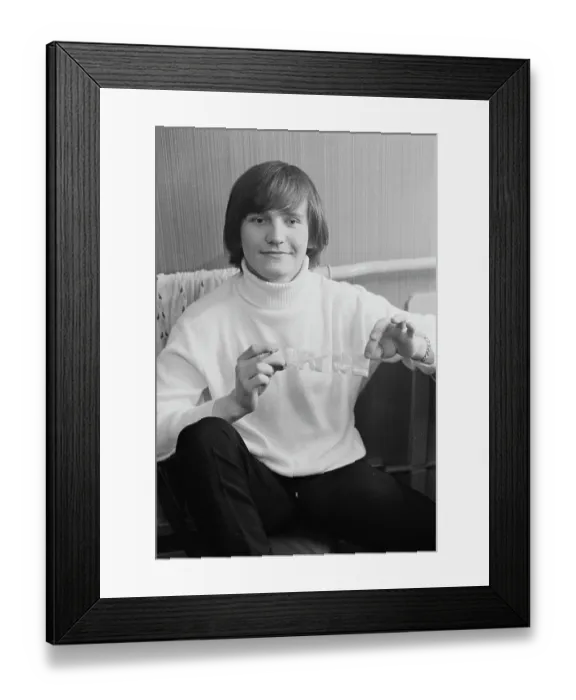 Framed Print : Wayne Fontana, British Pop Singer Framed Print : Wayne Fontana, British Pop Singer